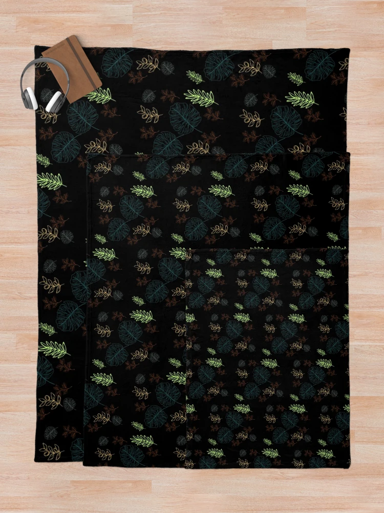 Thumbnail 5 of 6, Throw Blanket,  LeafPattern designed and sold by Randy403.