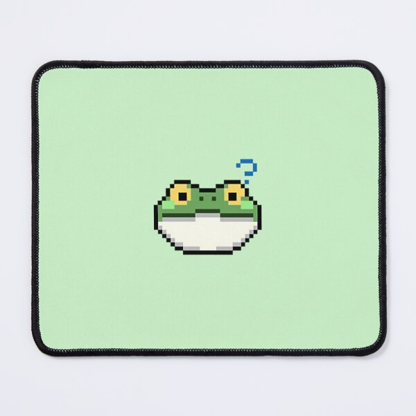 Item preview, Cute frog pixel art emoji 08 designed and sold by travelgorgor.