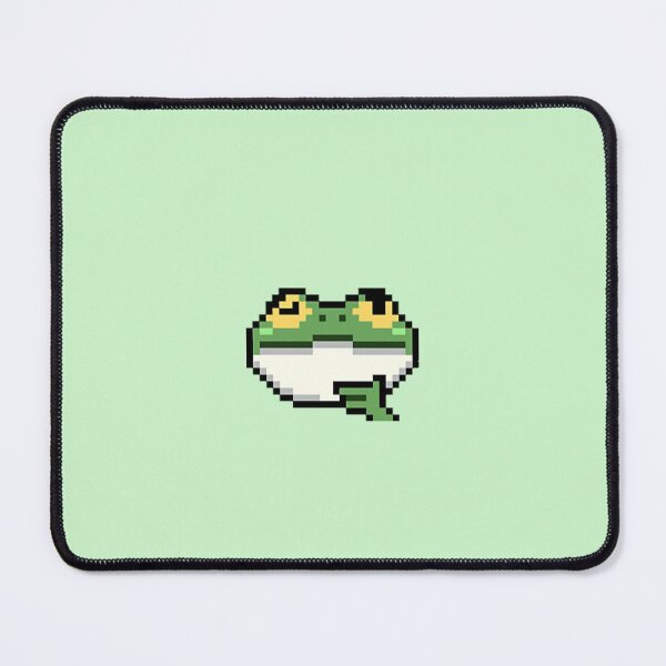 Item preview, Cute frog pixel art emoji 09 designed and sold by travelgorgor.