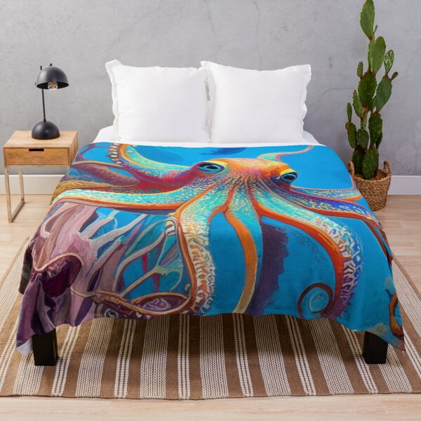 Item preview, Vivid octopus (#04) [Create a set!] designed and sold by SolidEarthArt.