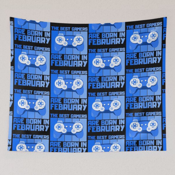 Item preview, The Best Gamers Are Born In February Gamer Birthday idea designed and sold by FNStuff.