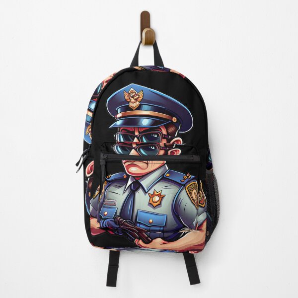Item preview, Cool Cartoon Badass Policeman designed and sold by Piotrek0001.