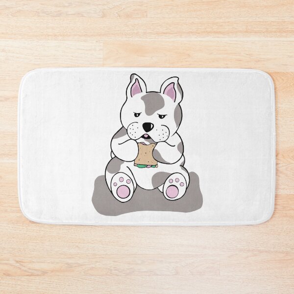 Item preview, Cute dog on lunch break designed and sold by GENEST-V.