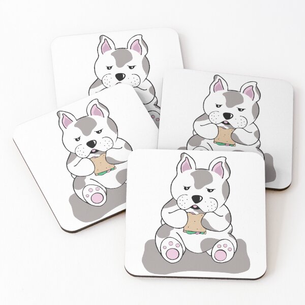 Item preview, Cute dog on lunch break designed and sold by GENEST-V.