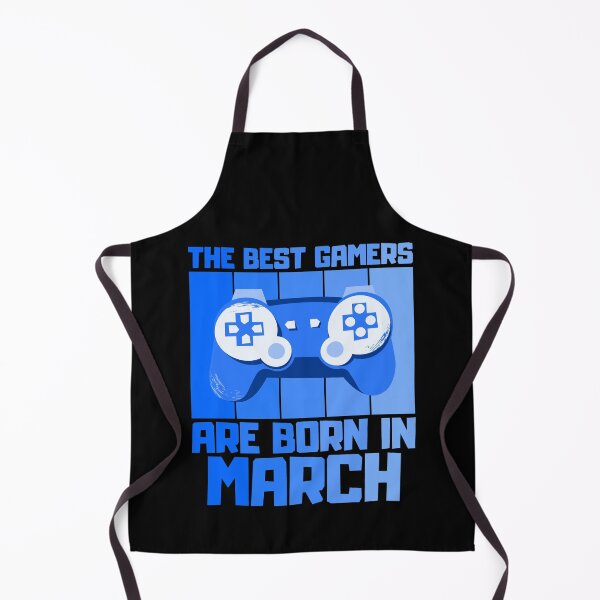 Item preview, The Best Gamers Are Born In March Gamer Birthday idea designed and sold by FNStuff.