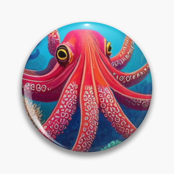 Item preview, Vivid octopus (#05) [Create a set!] designed and sold by SolidEarthArt.