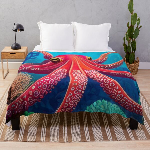 Item preview, Vivid octopus (#05) [Create a set!] designed and sold by SolidEarthArt.