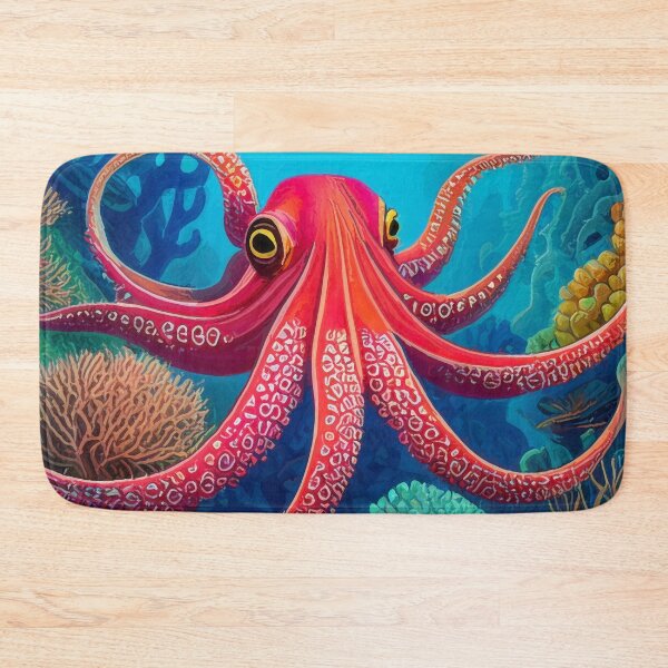 Item preview, Vivid octopus (#05) [Create a set!] designed and sold by SolidEarthArt.