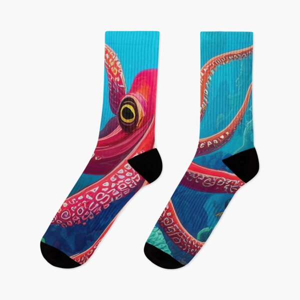 Item preview, Vivid octopus (#05) [Create a set!] designed and sold by SolidEarthArt.