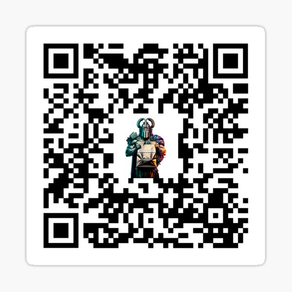 Shopping Warrior’s Interactive Clothing And Apparel: Breaking Free - A Matrix Revolution Sticker