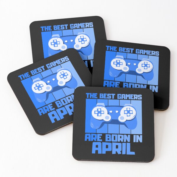 Item preview, The Best Gamers Are Born In April Gamer Birthday idea designed and sold by FNStuff.