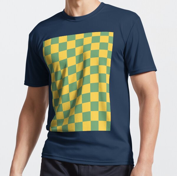 black and yellow checkered vans shirt