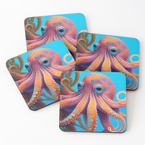 Item preview, Vivid octopus (#06) [Create a set!] designed and sold by SolidEarthArt.