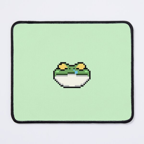 Item preview, Cute frog pixel art emoji 19 designed and sold by travelgorgor.