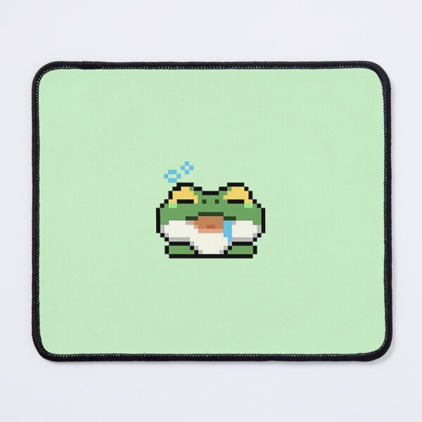 Item preview, Cute frog pixel art emoji 20 designed and sold by travelgorgor.