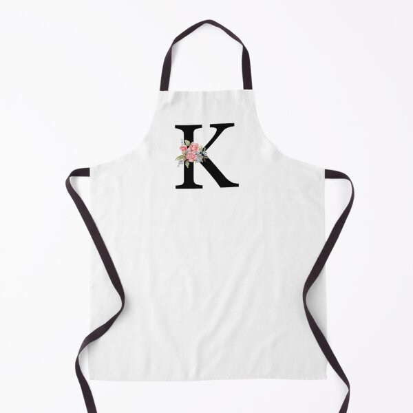 Item preview, Letter K Botanical Monogram Floral Pink Rose Flowers K Initial designed and sold by inspirationzgal.