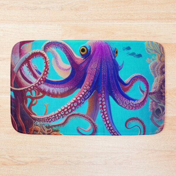 Item preview, Vivid octopus (#07) [Create a set!] designed and sold by SolidEarthArt.