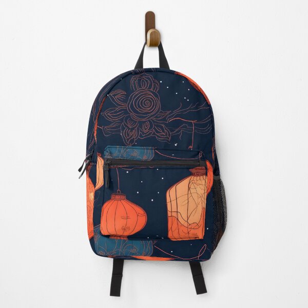 Item preview, Chinese Lanterns in the Night Sky Pattern designed and sold by Studio Bankai.