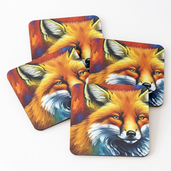Item preview, Oil painting of a Fox designed and sold by JoanNinjaHen.