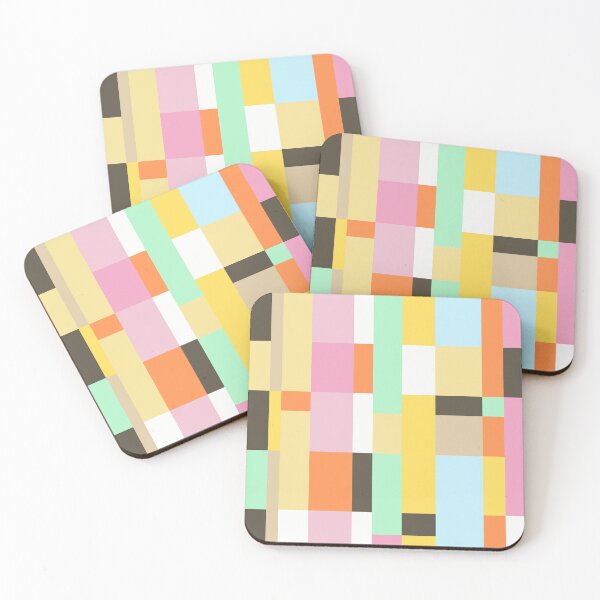 Item preview, patchwork style - pastel colors designed and sold by LaBelleMaison.