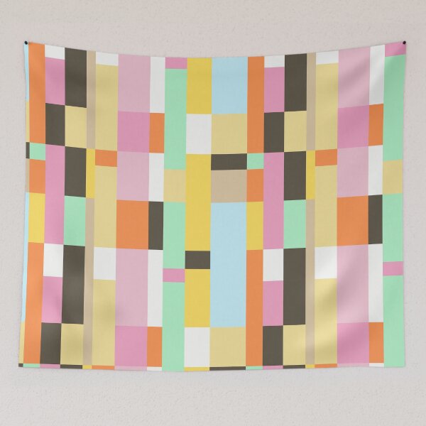 Item preview, patchwork style - pastel colors designed and sold by LaBelleMaison.