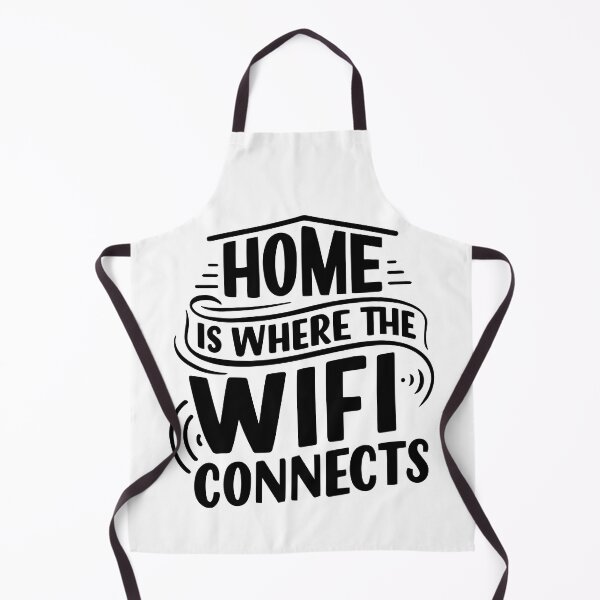 Item preview, Home is where the WIFI Connects designed and sold by IKRAM-CREATIONS.