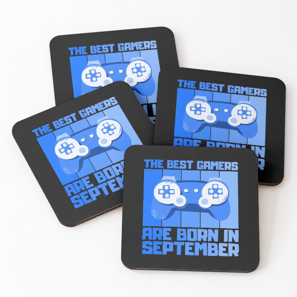 Item preview, The Best Gamers Are Born In September Gamer Birthday idea designed and sold by FNStuff.