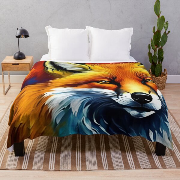 Item preview, Oil painting of a Fox designed and sold by JoanNinjaHen.