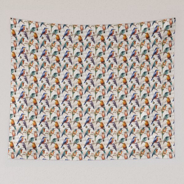 Item preview, Watercolour paintings of birds designed and sold by MAF_Merch.