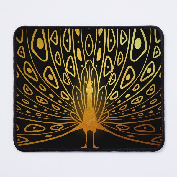 Item preview, Black & Gold - Peacock designed and sold by EllisonMurphy.