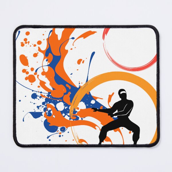 Item preview, Fighting Kung Fu Color Splash my KEWL! designed and sold by my-KEWL.
