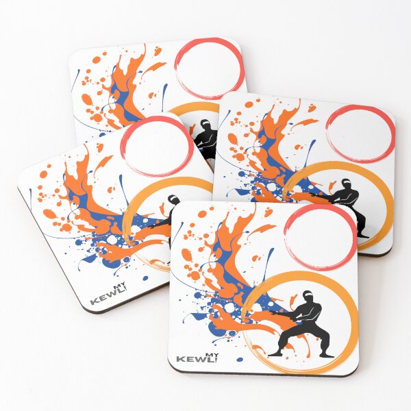 Item preview, Fighting Kung Fu Color Splash my KEWL! designed and sold by my-KEWL.