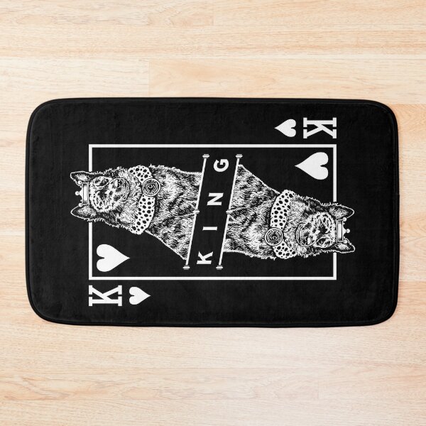 Item preview, Mudi Blue Merle King Of Hearts Funny Dog Lover Pop Art designed and sold by GrandeDuc.