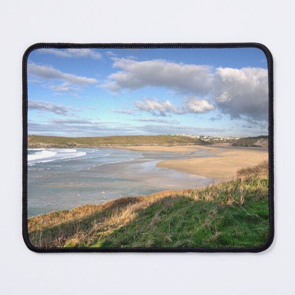 Item preview, Crantock beach seascape designed and sold by hawkie.