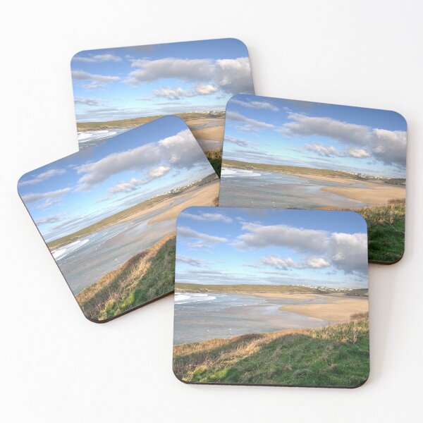 Item preview, Crantock beach seascape  designed and sold by hawkie.