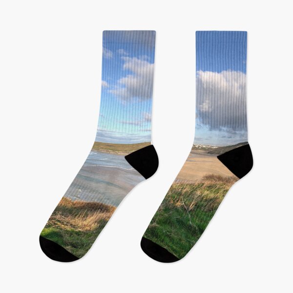 Item preview, Crantock beach seascape  designed and sold by hawkie.