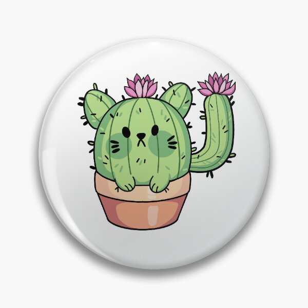 Item preview, Cat cactus designed and sold by NicBexDesigns.