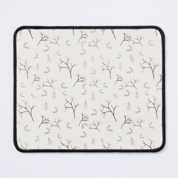 Item preview, Twigs and buds digital print with canvas texture designed and sold by Inem-Udoh.