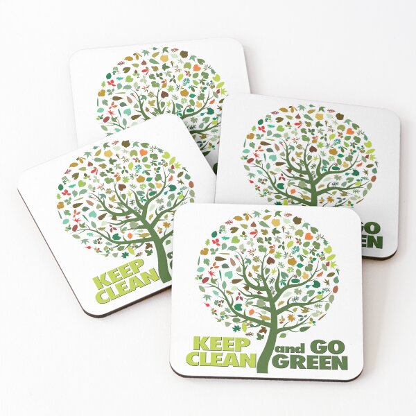Item preview, Keep clean and go green designed and sold by likbatonboot.