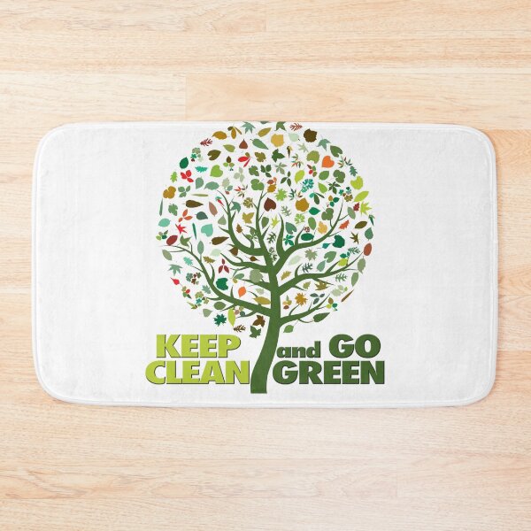 Item preview, Keep clean and go green designed and sold by likbatonboot.