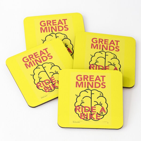 Item preview, Great minds ride a bike! designed and sold by Nanika-akimoto.
