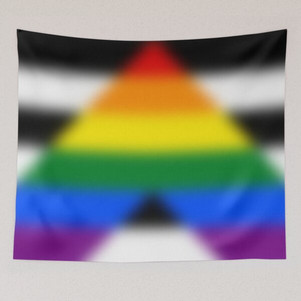Item preview, Gradient Straight Ally Pride Flag designed and sold by Sum-Thangs.