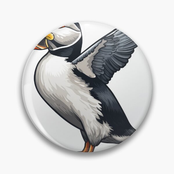 Item preview, An atlantic puffin in flight designed and sold by pietrofoto.