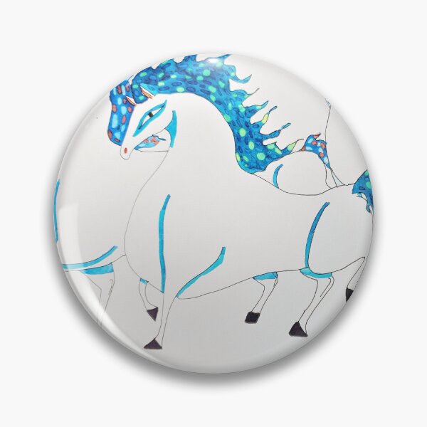 Item preview, Cavalli blu designed and sold by margherita-v.