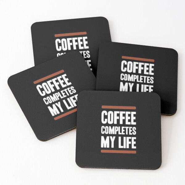 Item preview, Coffee completes my life designed and sold by MixShop10.
