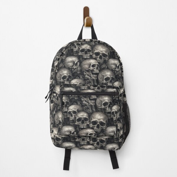 Item preview, A of Pile of skulls pencil drawn designed and sold by MAF_Merch.