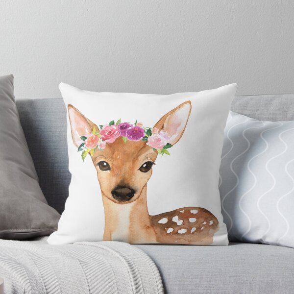Item preview, Cute Deer Baby Fawn Nursery Picture designed and sold by Abstractdiva.