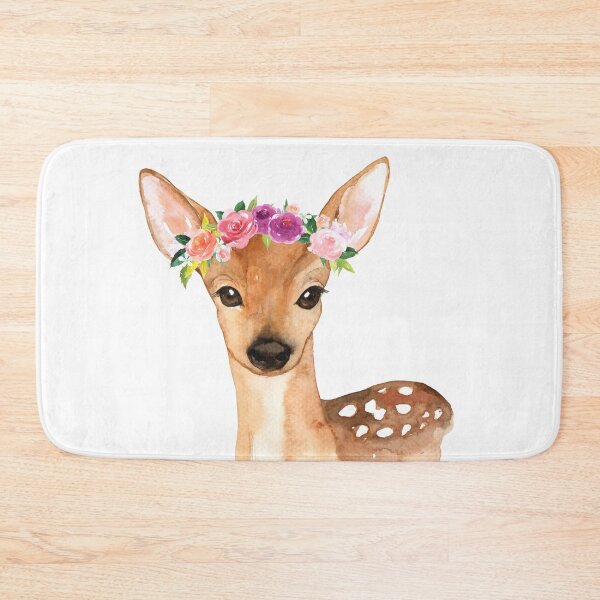 Item preview, Cute Deer Baby Fawn Nursery Picture designed and sold by Abstractdiva.