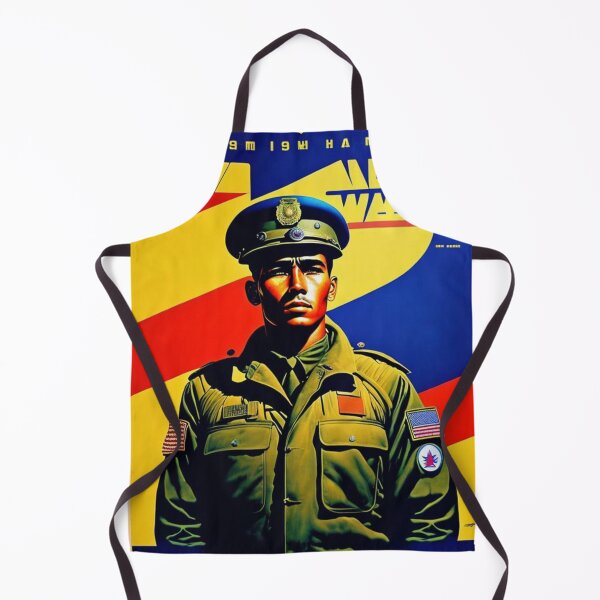 Item preview, Futuristic WWII WWIII Military Poster with Soldier designed and sold by KALEIDOSCOPE UK.