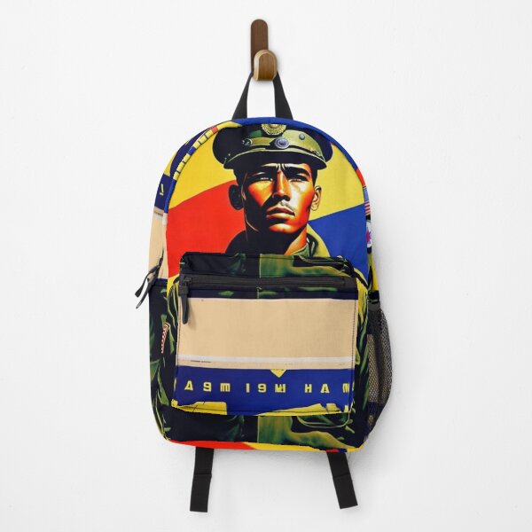 Item preview, Futuristic WWII WWIII Military Poster with Soldier designed and sold by KALEIDOSCOPE UK.